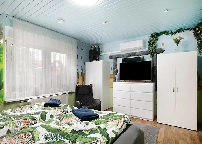 アパート Familienoase Damsdorf *